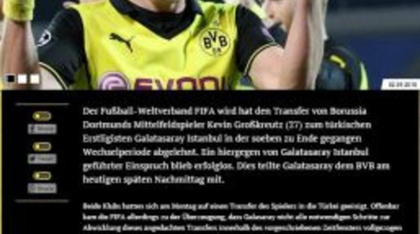 Dortmund&rsquo;dan &rsquo;grosskreutz&rsquo; A&ccedil;ıklaması