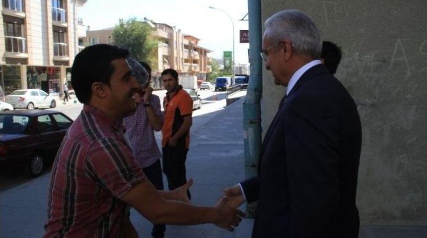 Başkan Başsoy B&uuml;y&uuml;k &Ccedil;arşı Esnafı İle Biraraya Geldi