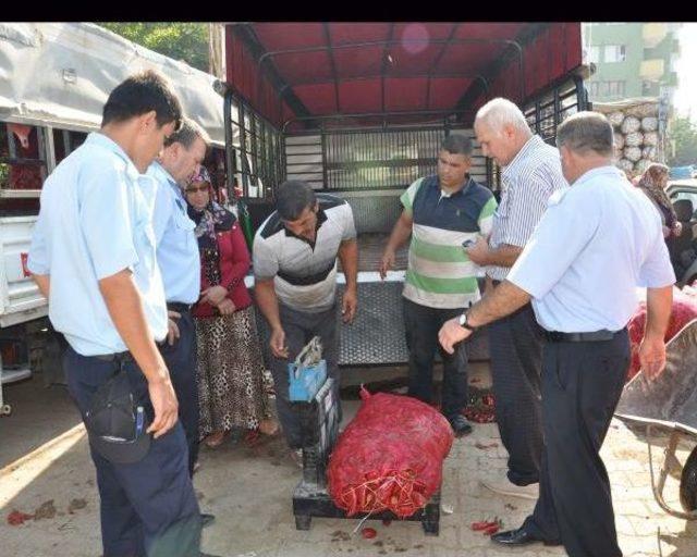 İslahiye'de Zabıtadan Baskül Denetimi