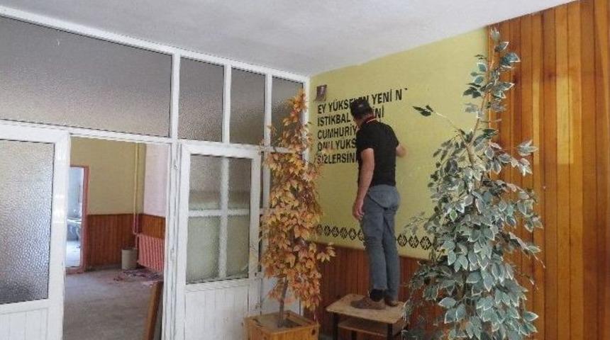 Okullar Yeni Eğitim &Ouml;ğretim Yılına Hazırlanıyor