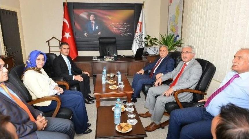 Vali B&uuml;y&uuml;k&rsquo;ten Kamu Kurumlarına Ziyaret