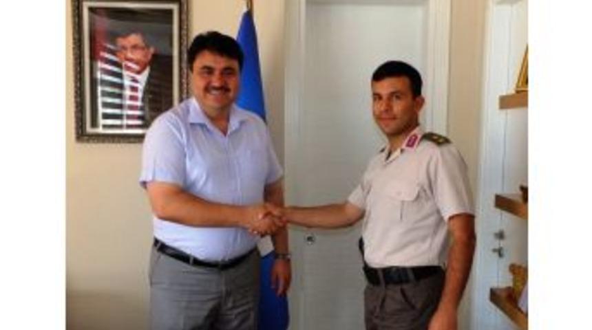 Jandarma Komutanından Ziyaret