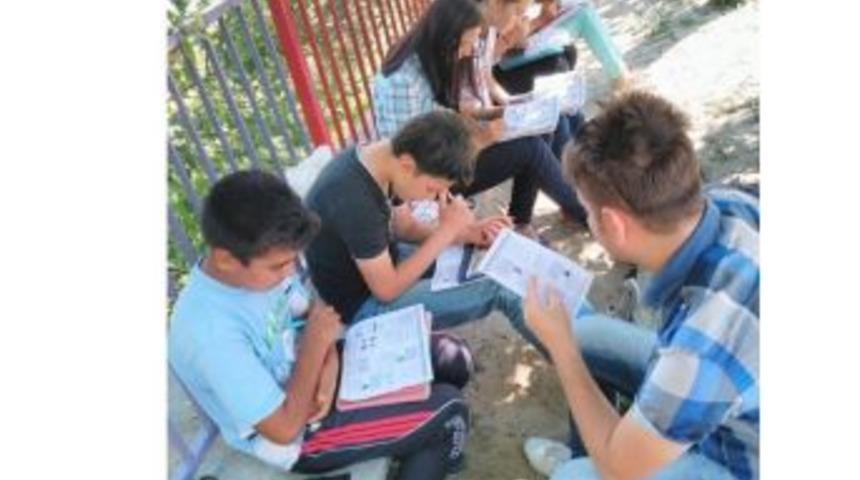 4,1&rsquo;lik Deprem Sonrası Teog Kursu Okul Bah&ccedil;esinde Devam Etti