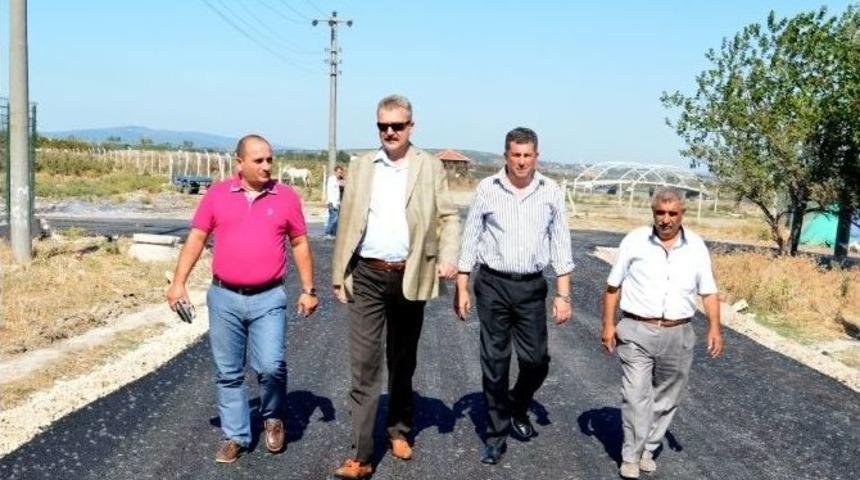 Karacabey Belediyesi&rsquo;nin Asfaltlama &Ccedil;alışmaları S&uuml;r&uuml;yor