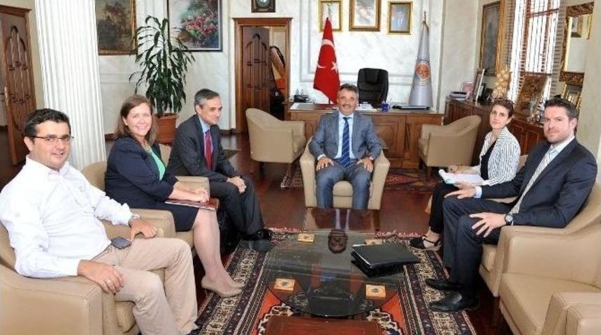 Ustda T&uuml;rkiye Direkt&ouml;r&uuml;, Samsun B&uuml;y&uuml;kşehir Belediyesi&rsquo;ni Ziyaret Etti