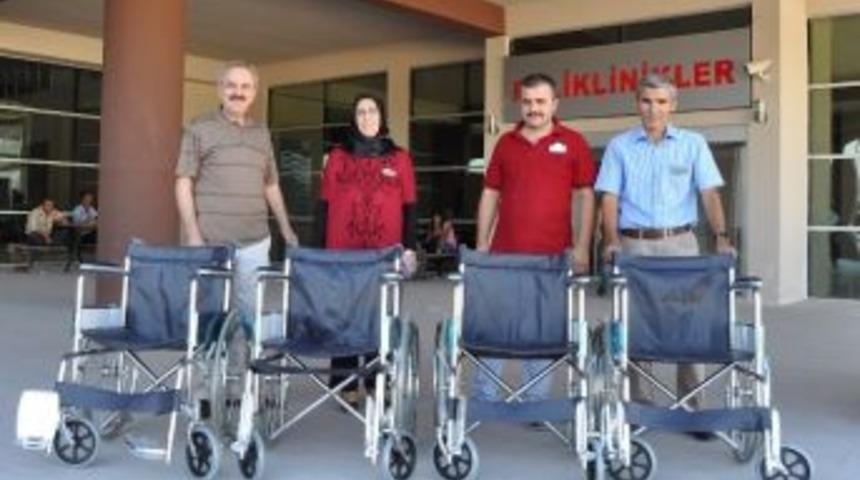 İsimsiz Hayırsever&rsquo;den Hastahane&rsquo;ye Tekerlekli Sandalye Bağışı
