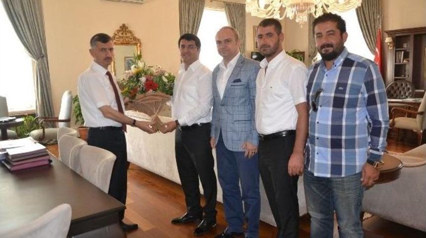 Vali Erdoğan Bektaş Magid&rsquo;i Ağırladı