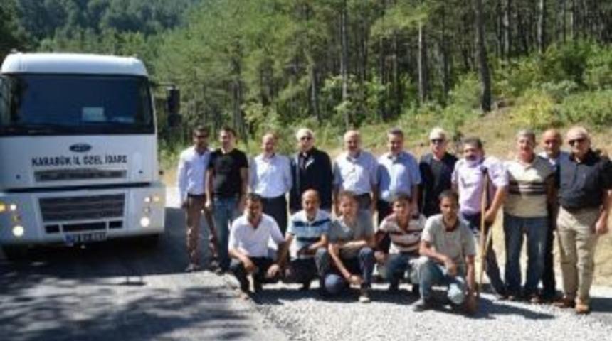 Uzun Asfalt &Ccedil;alışmalarını Yerinde İnceledi