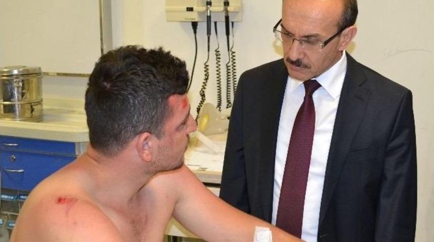 Vali Yavuz Yaralı Askerleri Ziyaret Etti