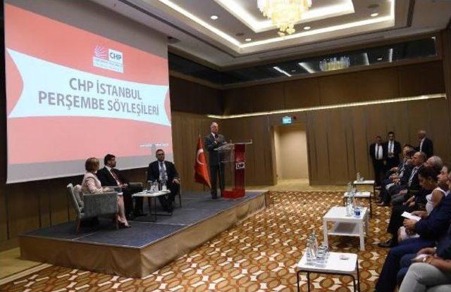 Kılı&ccedil;daroğlu, Partisinin "perşembe S&ouml;yleşileri" Toplantısına Katıldı 2