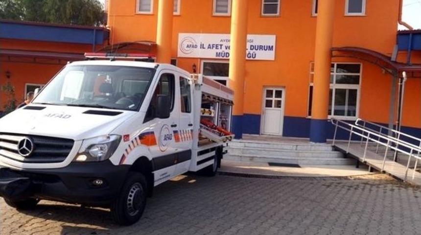 Aydın Afad&rsquo;a Yeni Arama Kurtarma Aracı