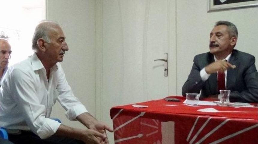 Siirt&rsquo;te Chp&rsquo;li Heyete Tepki