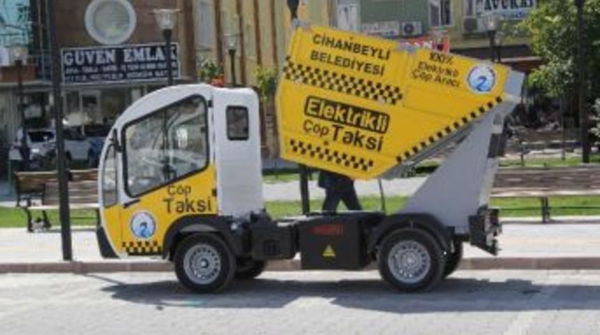 Cihanbeyli Belediyesi’nden Çöp Taksi Hizmeti