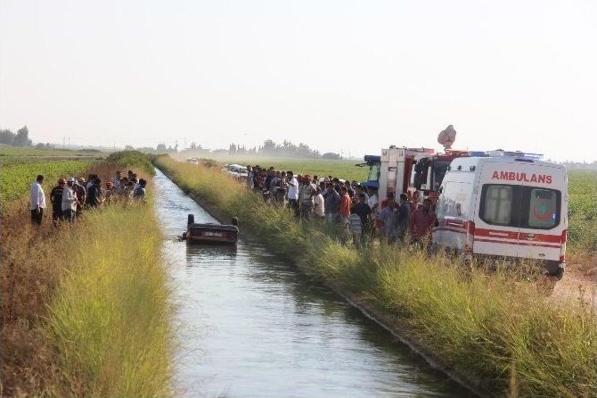 Şanlıurfa&rsquo;da Suriyelilerin Bulunduğu Ara&ccedil; Kanala U&ccedil;tu