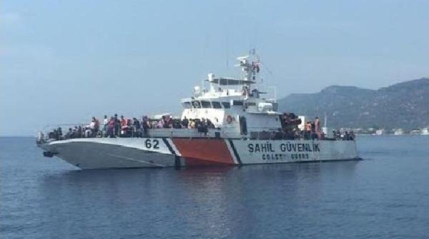 Ege Denizi'nde &Uuml;&ccedil; G&uuml;nde 1188 Ka&ccedil;ak Yakalandı