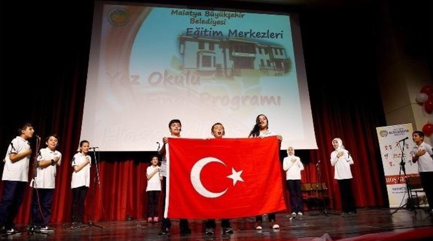 Malatya B&uuml;y&uuml;kşehir Belediyesi Yaz Okulu Final Etkinlikleri