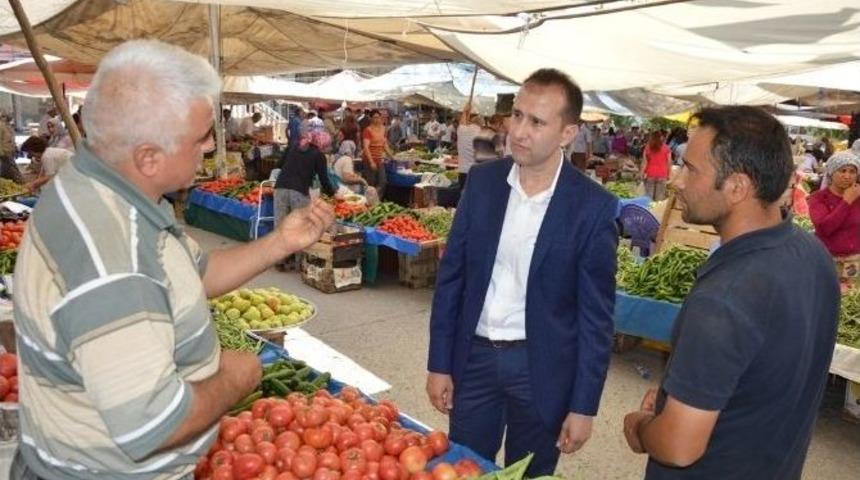Ak Partili Aday Adayı Sahaya İndi