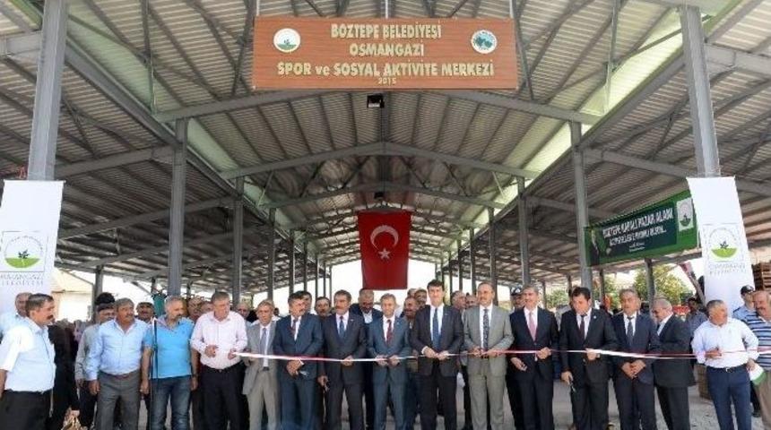 Osmangazi&rsquo;den Boztepe&rsquo;ye Kardeş Eli