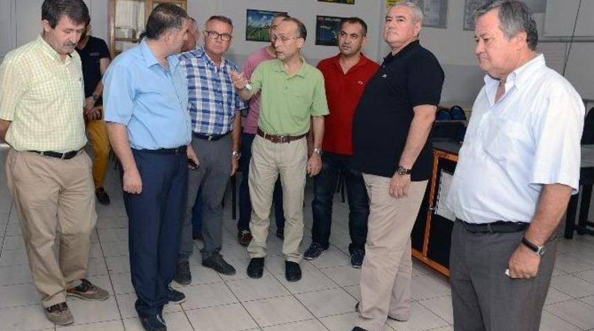 Atso Başkanı &Ccedil;etin Kursiyerlerle Bir Araya Geldi