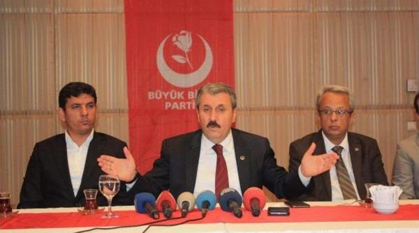Bbp Lideri Destici: Akp Ve Sp'nin Ittifak G&ouml;r&uuml;şmeleri S&uuml;r&uuml;yor