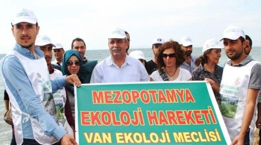 Ekoloji Meclisi Van G&ouml;l&uuml; Kirliliğine El Attı