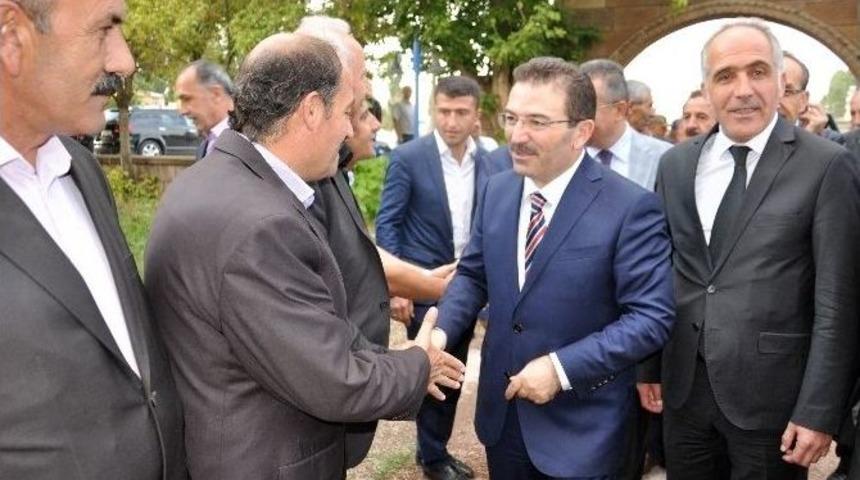 İ&ccedil;işleri Bakanı Altınok, Hask&ouml;y İl&ccedil;esini Ziyaret Etti