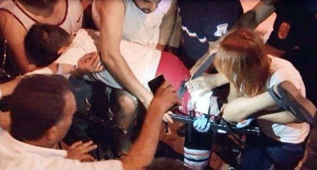 Bacağına Korkuluk Saplanan &Ccedil;ocuk Hastanelik Oldu 1