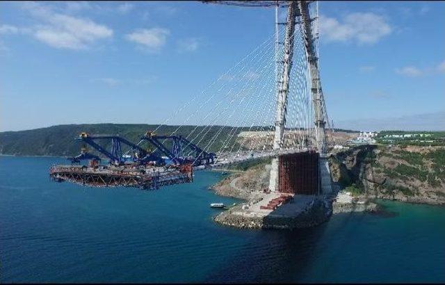 3'üncü Boğaz Köprüsü: İki Yakanın Birleşmesine 648 Metre Kaldı