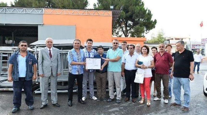 Muratpaşa Belediyesi Yeraltı &Ccedil;&ouml;p Konteynerlerine Patent Aldı