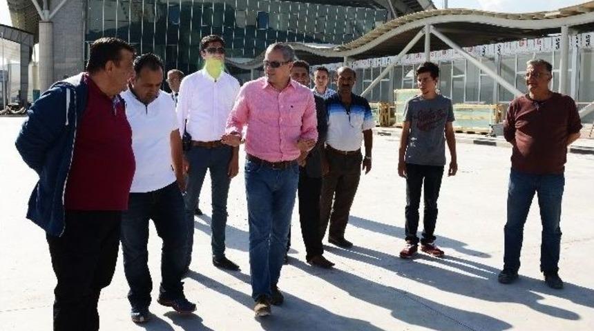 Vali Deniz, Aktaş Sınır Kapısında İncelemelerde Bulundu