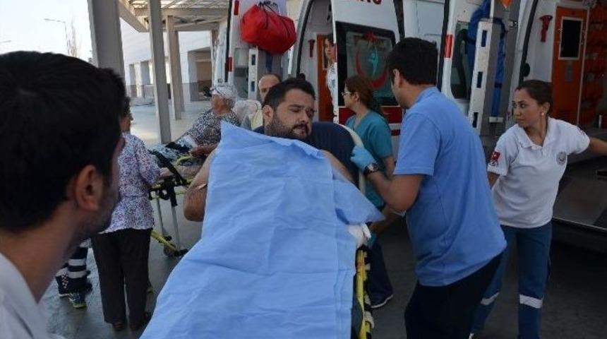 Nazilli&rsquo;deki Bı&ccedil;aklı Kavgada Kan Aktı