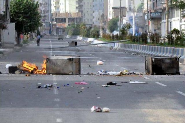 Sokağa Çıkma Yasağının Sürdüğü Cizre'de Çatışmalar Bitmedi(2)