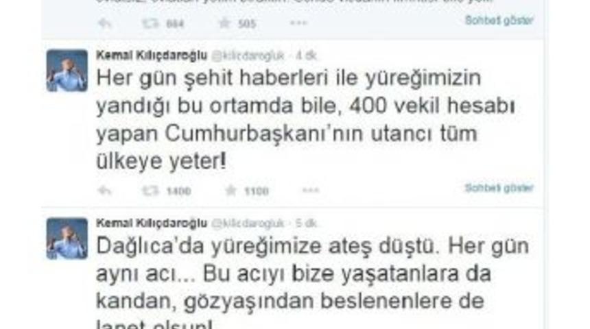 Kılı&ccedil;daroğlu : Bu Acıyı Bize Yaşatanlara Da Kandan, G&ouml;zyaşından Beslenenlere De Lanet Olsun