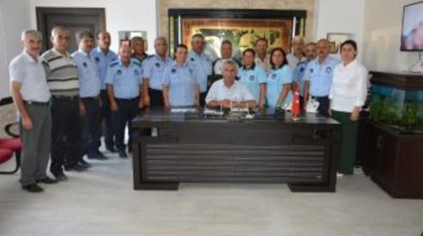 Başkan Ballı Zabıta Memurlarıyla Bir Araya Geldi