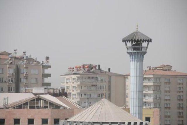 Gaziantep’I Toz Bulutu Kapladı