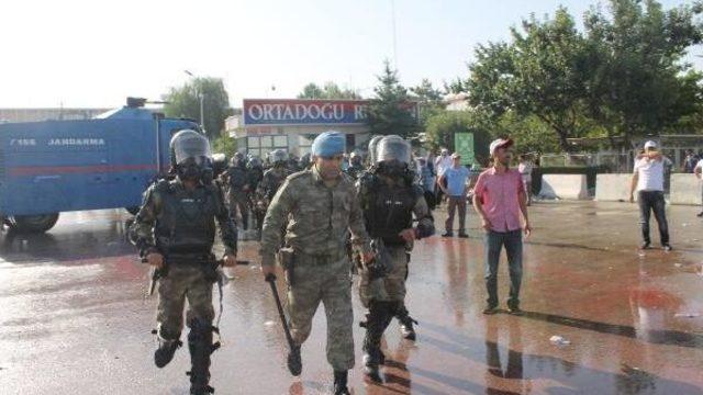 Polatlı'da Yol Kapatan Ors Işçilerine Müdahale