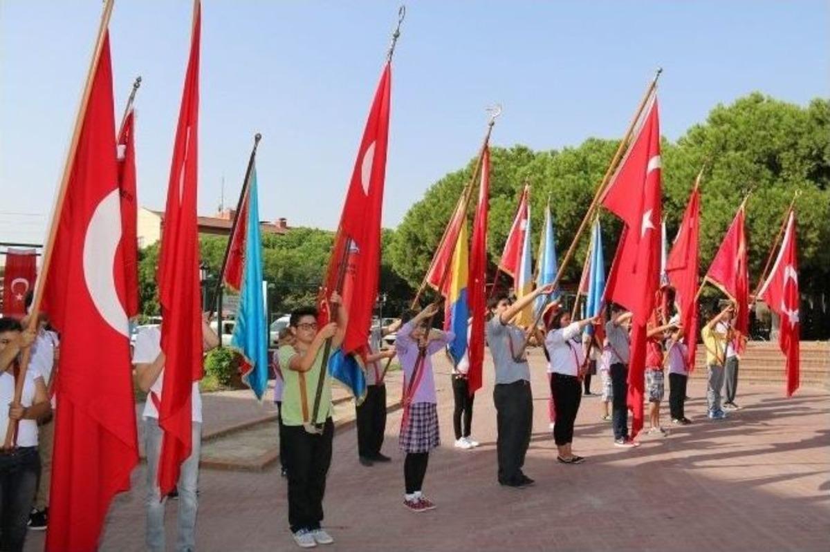Saruhanlı&rsquo;nın D&uuml;şman İşgalinden Kurtuluşunun 93. Yılı Kutlandı
