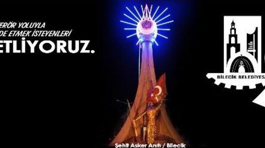 Bilecik Belediyesi Hakkari&rsquo;de Yaşanan Ter&ouml;r&uuml; Lanetledi