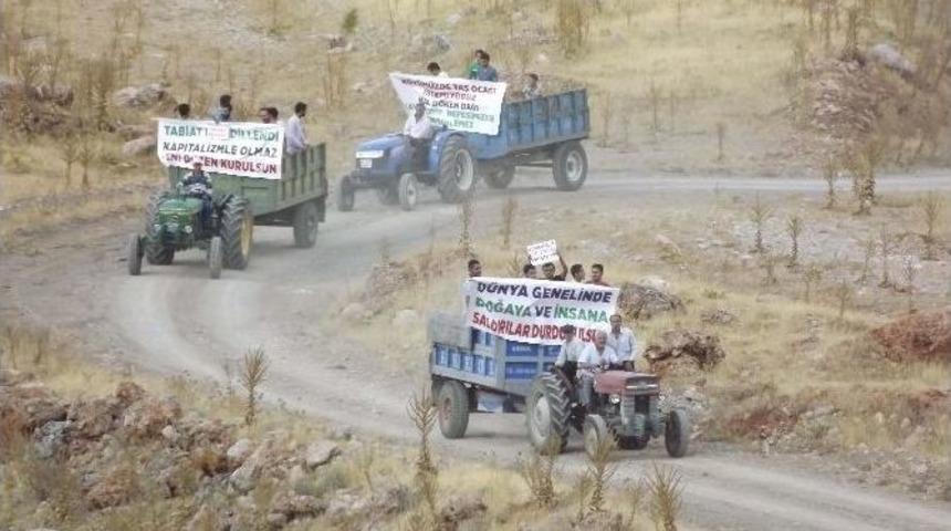 Mahalleli Taş Ocağına Karşı Yine Eylemde