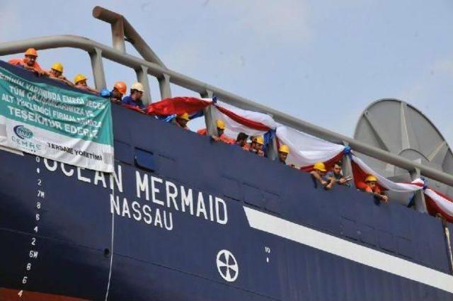 Yalova&rsquo;Da Norve&ccedil; I&ccedil;in Inşa Edilen Sismik Araştırma Gemisi Denize Indirildi 1