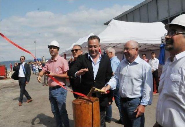 Yalova&rsquo;Da Norve&ccedil; I&ccedil;in Inşa Edilen Sismik Araştırma Gemisi Denize Indirildi 3