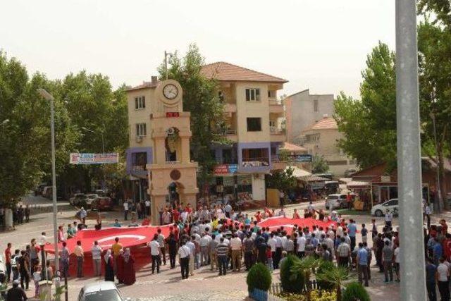 Gölbaşı'nda Dağlıca Protestosu