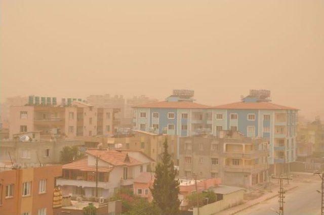 Dust Cloud Creep Over Turkey’S Hatay Though Syria Border