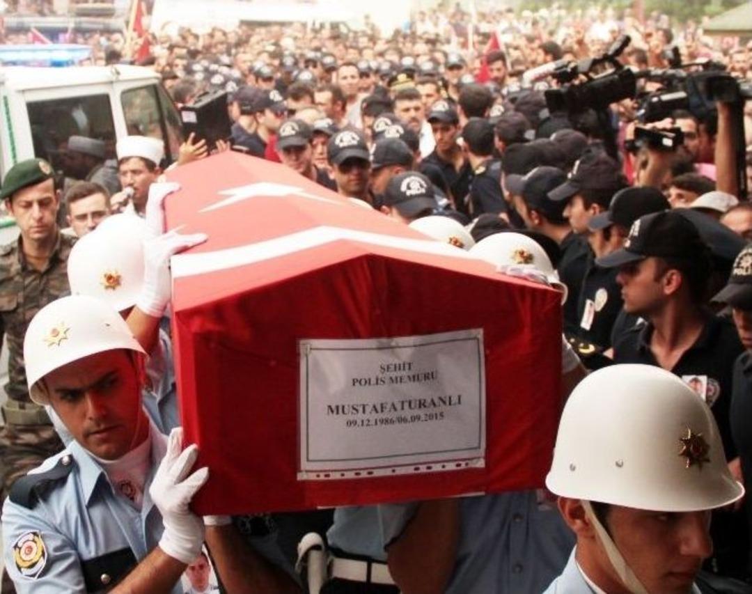 Şehit Cenazesinde Gerginlik