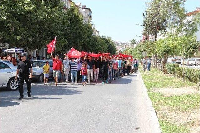 Dağlıca’daki Saldırı Mut Halkını Sokağa Döktü 1
