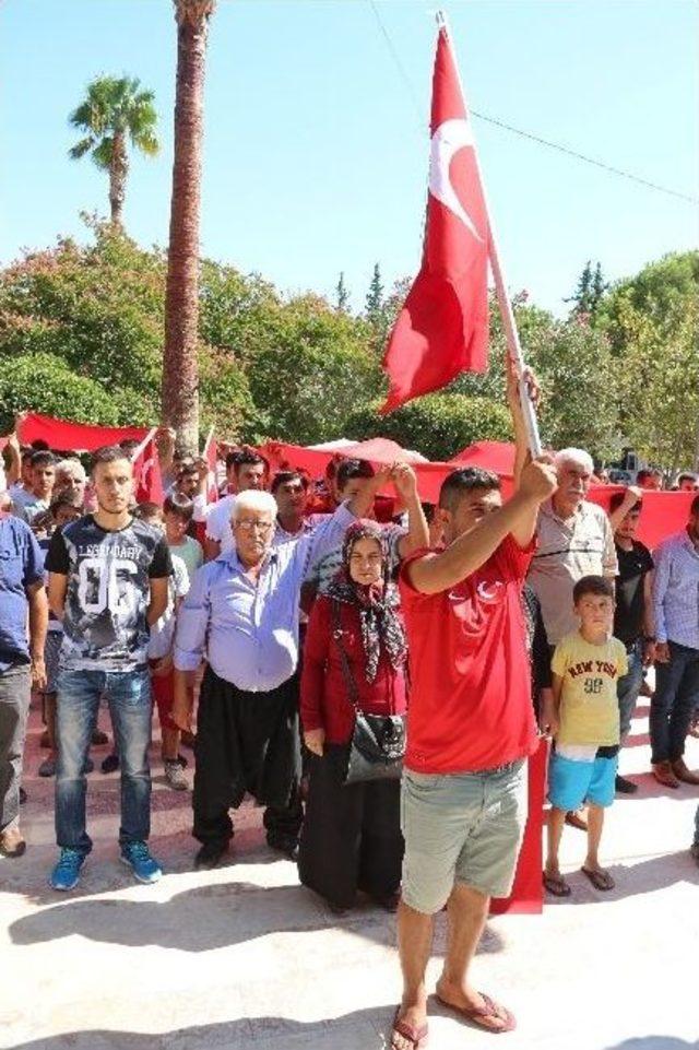 Dağlıca’daki Saldırı Mut Halkını Sokağa Döktü 2