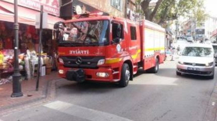 Fırında &Ccedil;ıkan Yangın Paniğe Neden Oldu