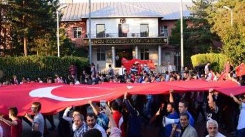Dağlıca Saldırısı Erzurum'da Protesto Edildi