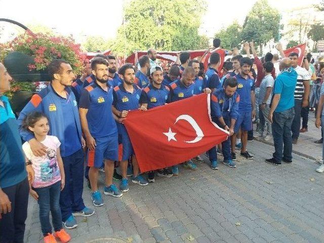 Kütahya’da Teröre Tepki Yürüyüşü