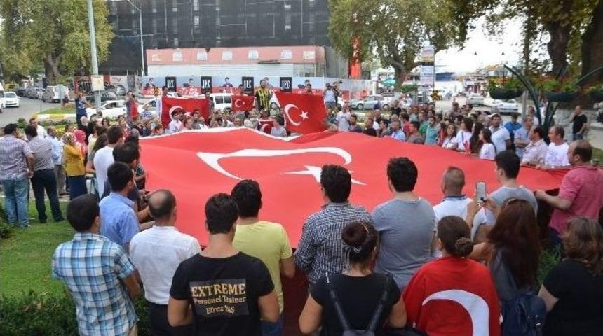 Sinop&rsquo;ta Ter&ouml;r Saldırısı Protesto Edildi